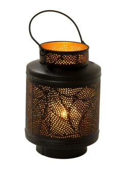 Lazarro Windlicht, Black/Gold