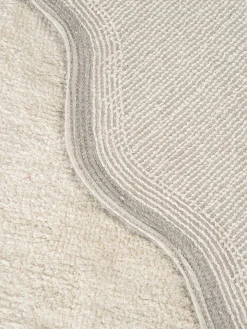 Lindby Uni-Teppich, Grau