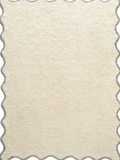 Lindby Uni-Teppich, Grau