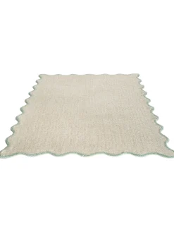 Lindby Uni-Teppich, Mint