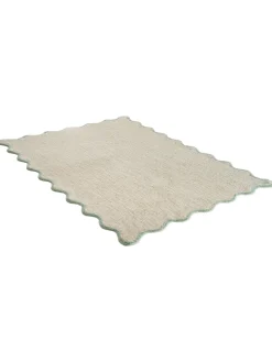 Lindby Uni-Teppich, Mint