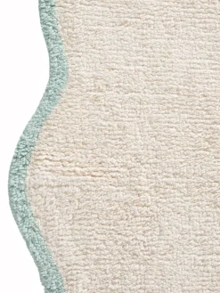 Lindby Uni-Teppich, Mint