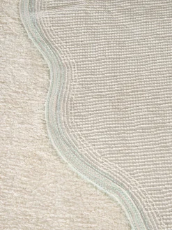 Lindby Uni-Teppich, Mint