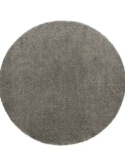 Lounge Hochflor-Teppich, Grau