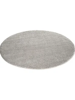 Lounge Hochflor-Teppich, Hellgrau