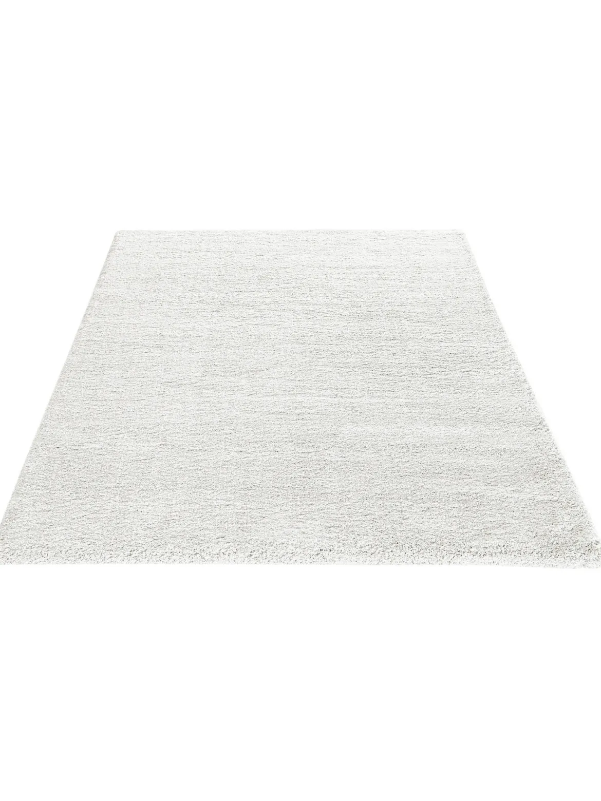 Lounge Hochflor-Teppich, Hellgrau