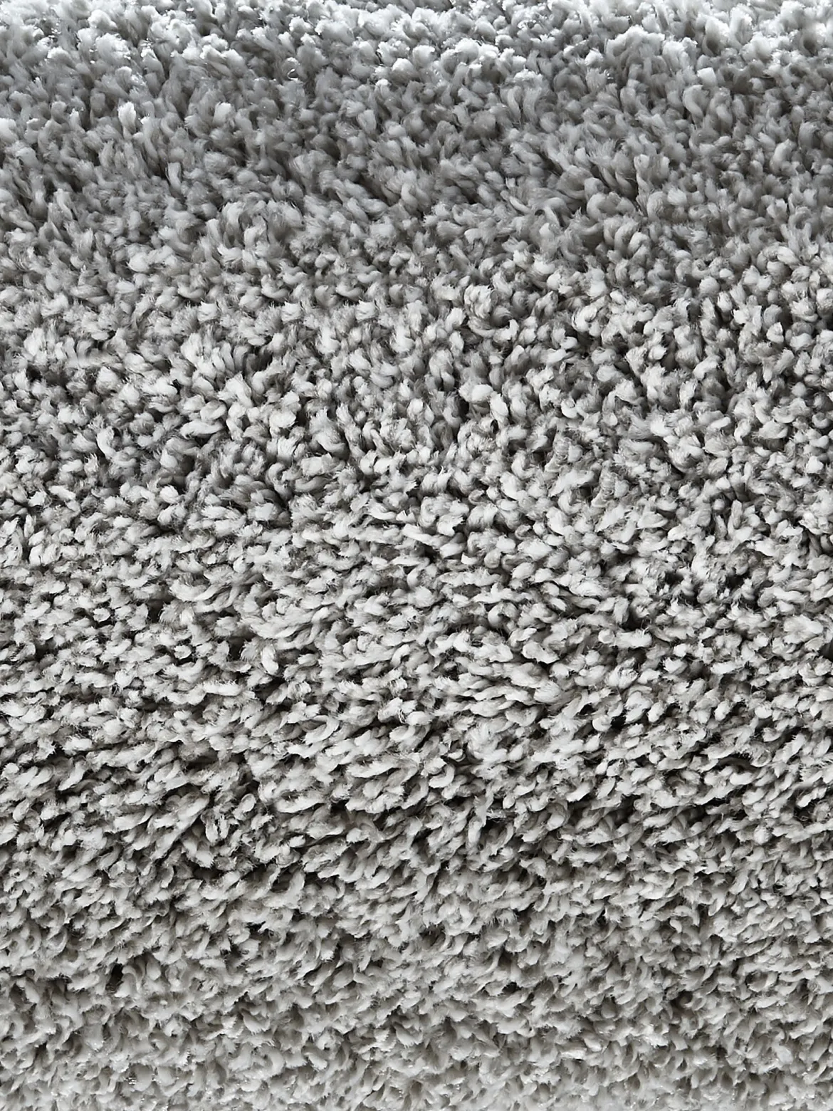 Lounge Hochflor-Teppich, Hellgrau