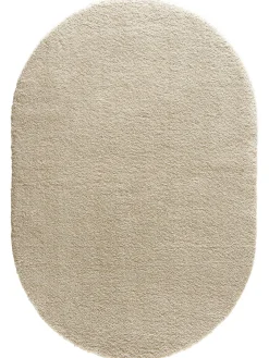 Lounge Hochflor-Teppich, Hellbeige