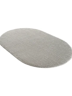 Lounge Hochflor-Teppich, Hellgrau