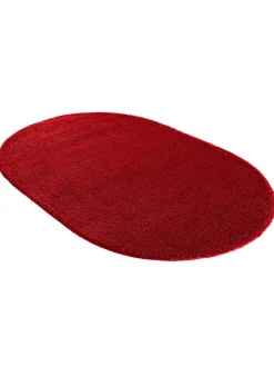Lounge Hochflor-Teppich, Kaminrot