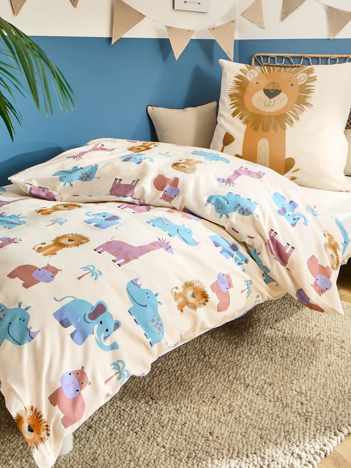 Luani Kinderbettwäsche, Multi-Beige