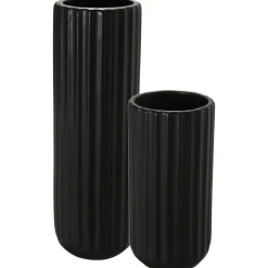 Lugu Vase, Schwarz
