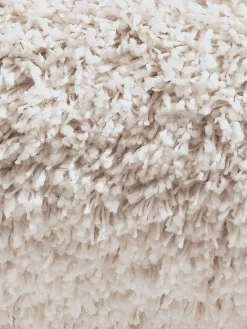 Luxury Shaggy Langflor-Teppichboden, Creme 086