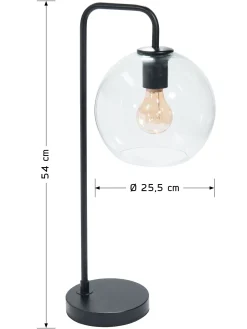 Madeleine Tischleuchte, Black