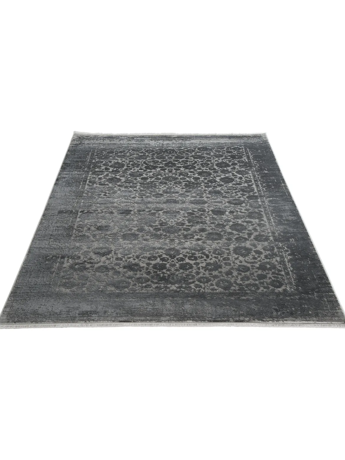 Magnificence Vintage-Teppich, Silber