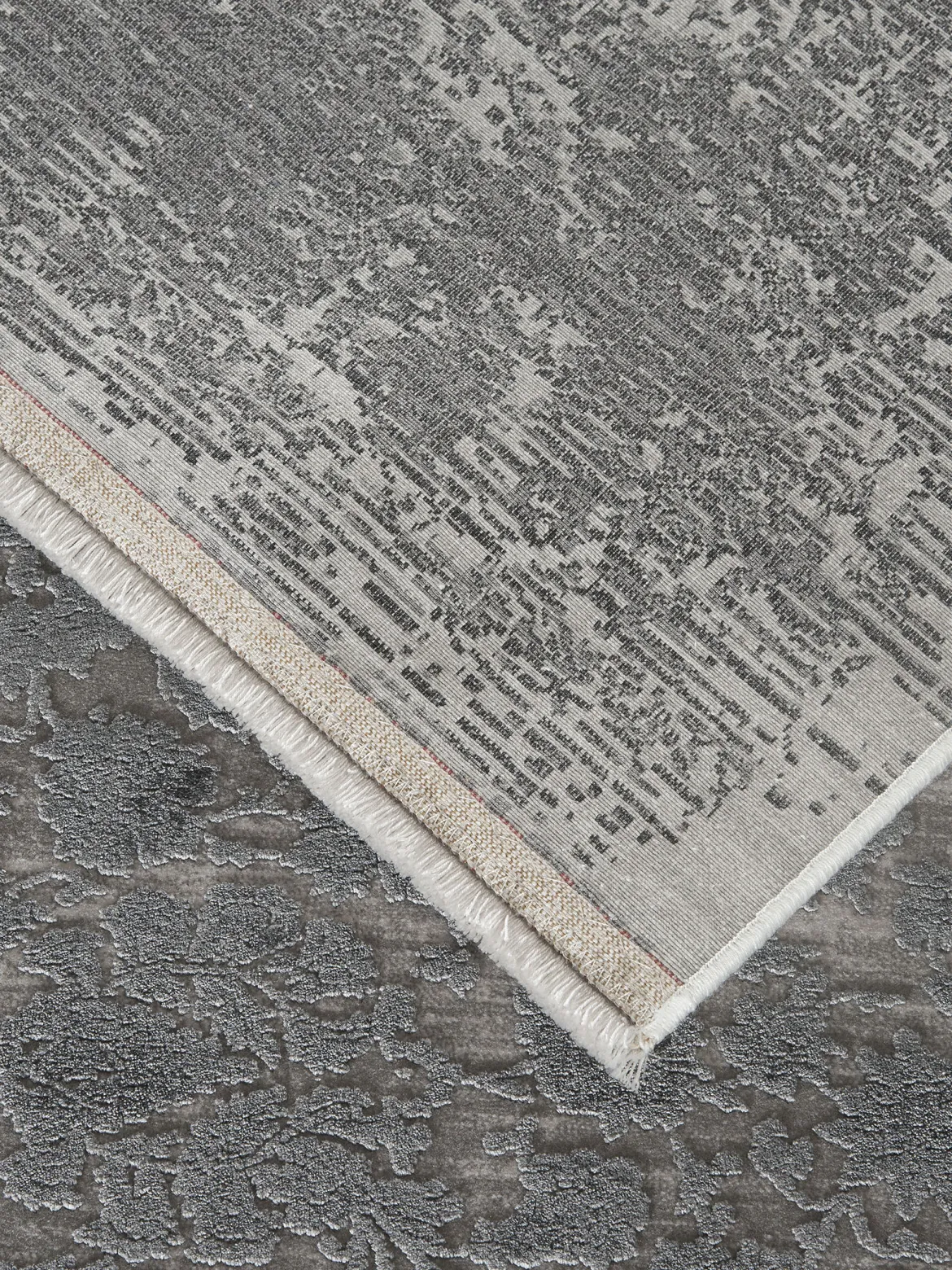 Magnificence Vintage-Teppich, Silber