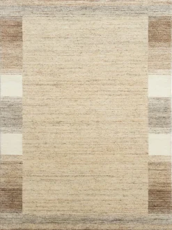 Makanpur Woll-Teppich, Sand Grey