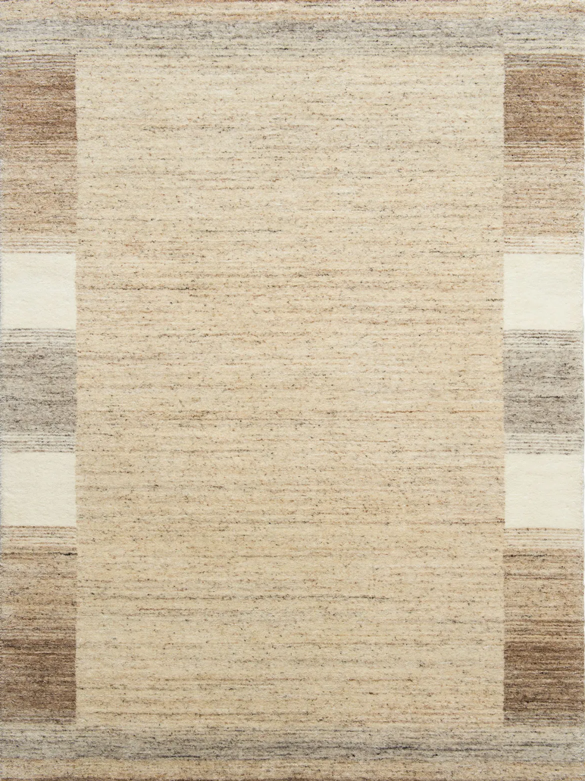 Makanpur Woll-Teppich, Sand Grey