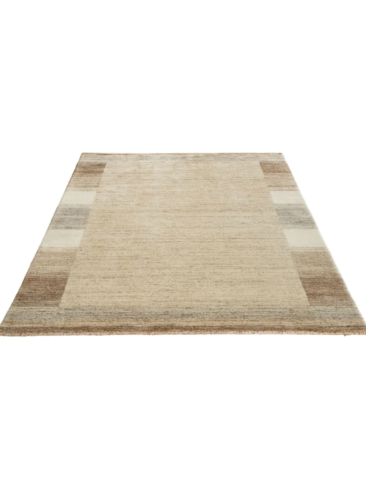 Makanpur Woll-Teppich, Sand Grey
