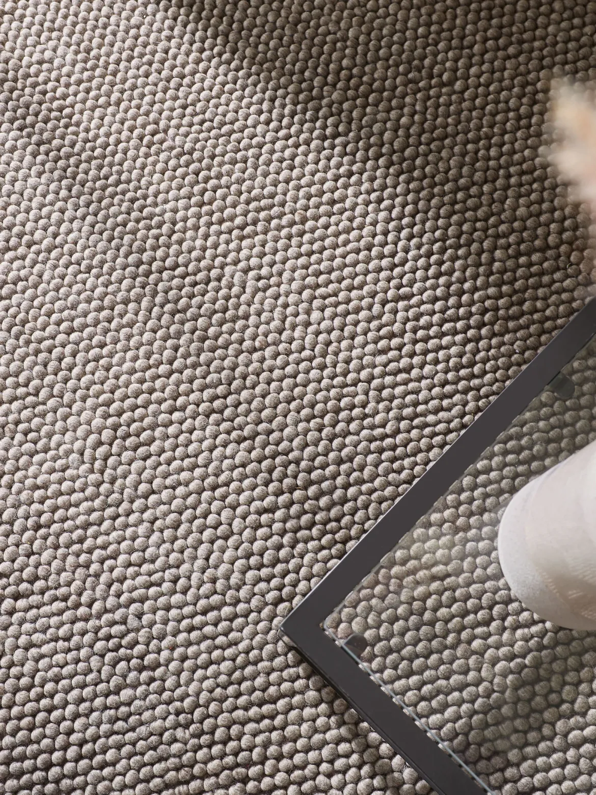 Malmby Woll-Teppich, Grey Natural
