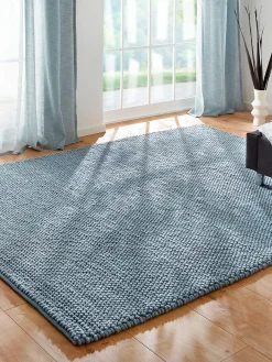 Malmby Woll-Teppich, Sky Blue