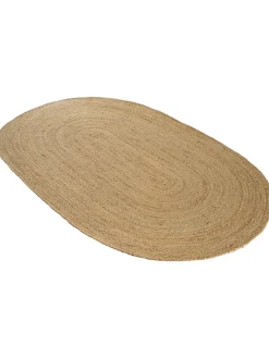 Manacor Jute-Teppich, Dunkelbeige