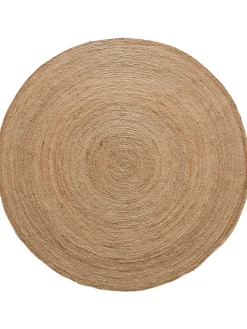 Manacor Jute-Teppich, Dunkelbeige