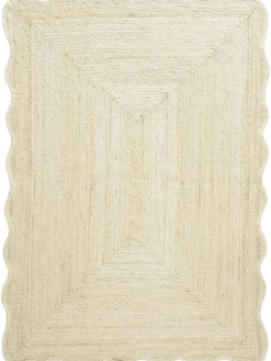 Manacor Jute-Teppich, Hellbeige
