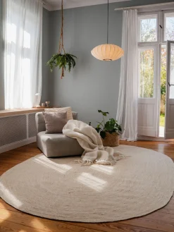 Manacor Jute-Teppich, Hellbeige