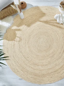 Manacor Jute-Teppich, Hellbeige