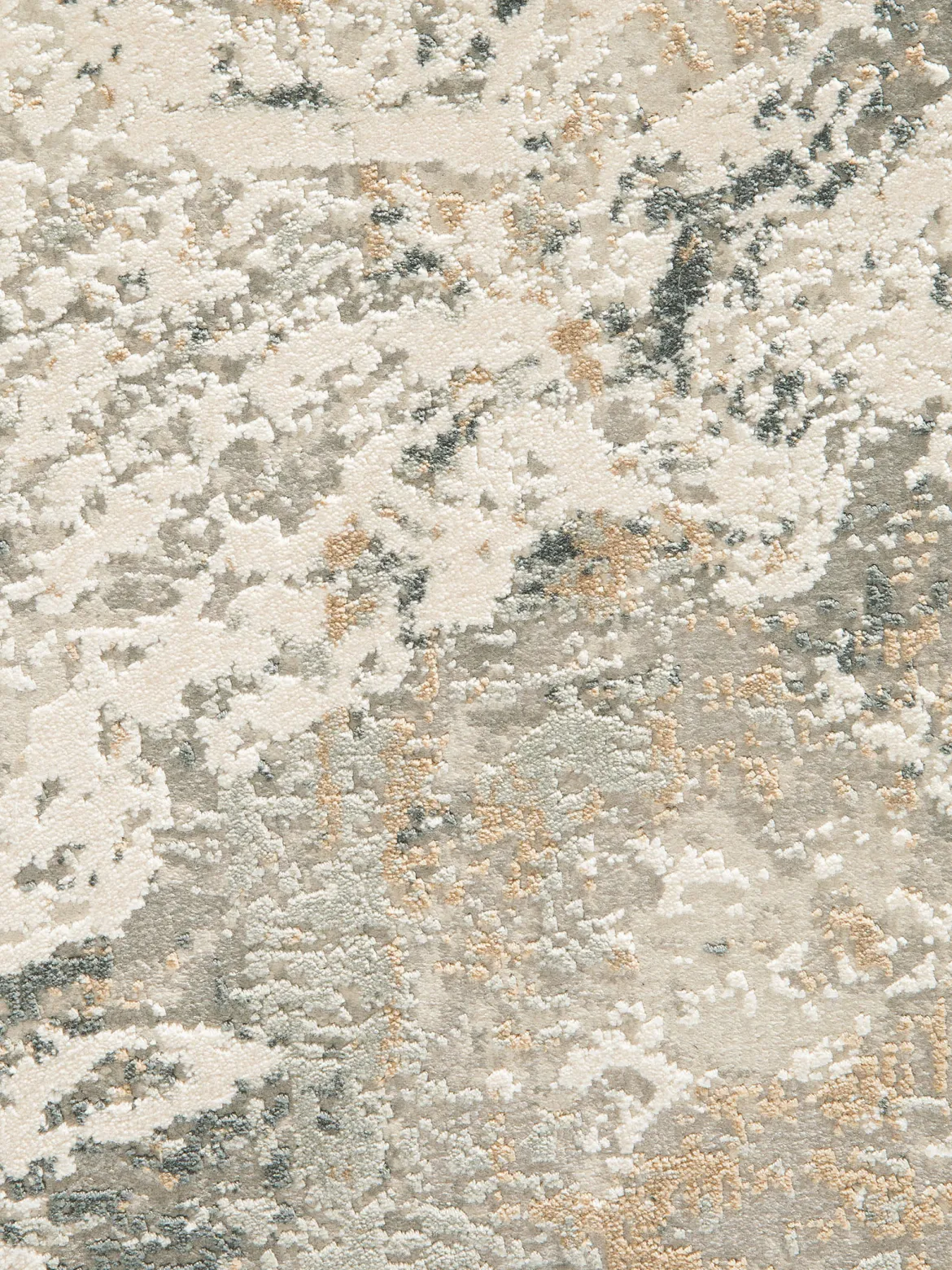 Manticao Vintage-Teppich, Antiksilber
