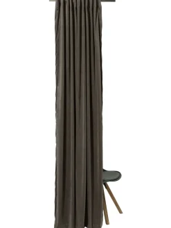 Marilana Vorhang mit Gardinenband, Taupe