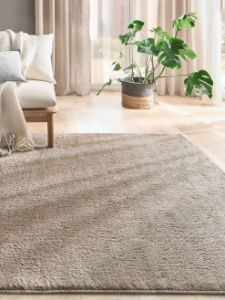 Marten Hochflor-Teppich, Taupe
