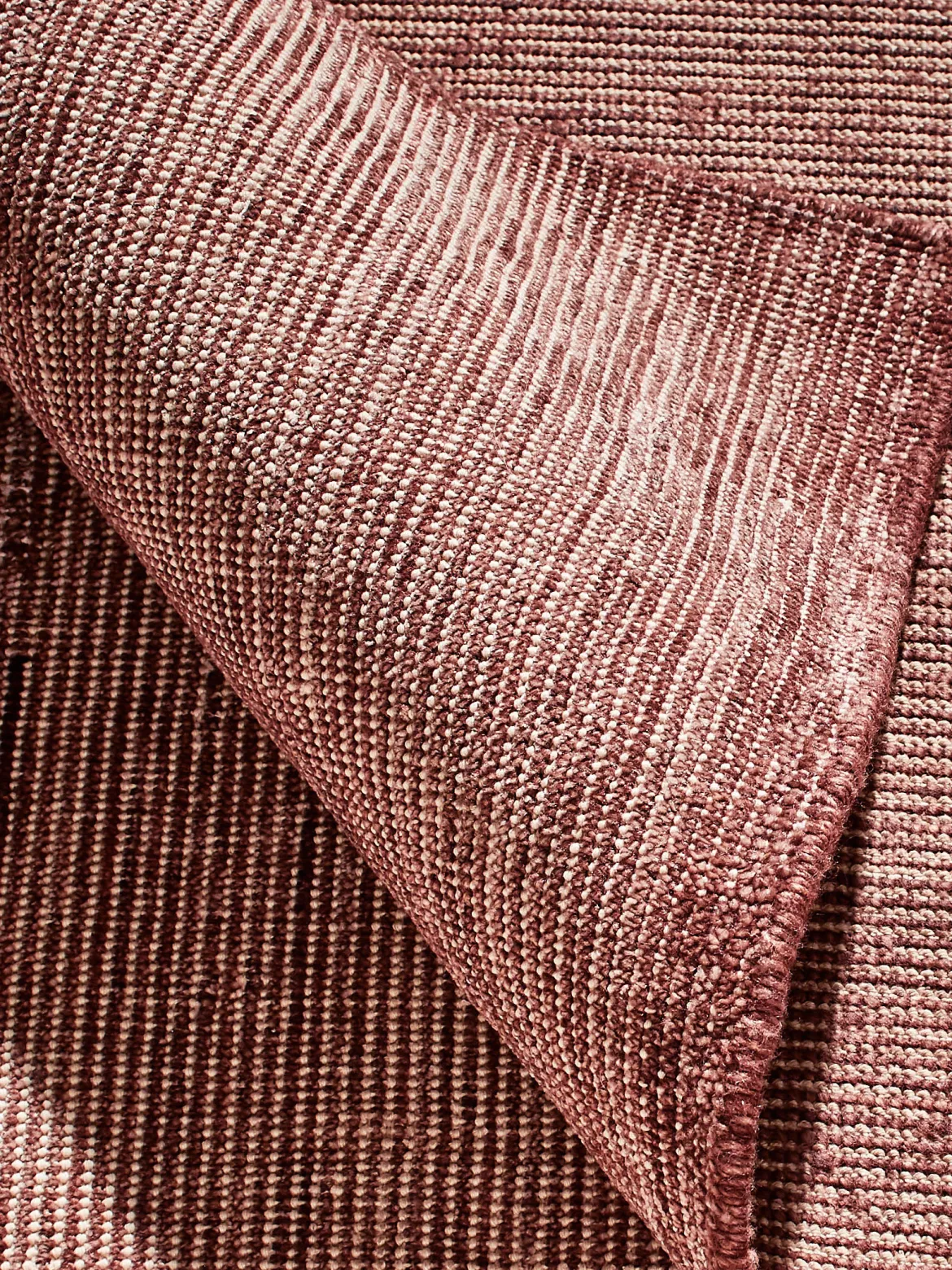 Matera Uni-Teppich, Aubergine