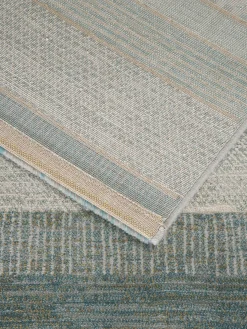 Maturin Moderner Teppich, Azur