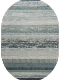Maturin Moderner Teppich, Azur