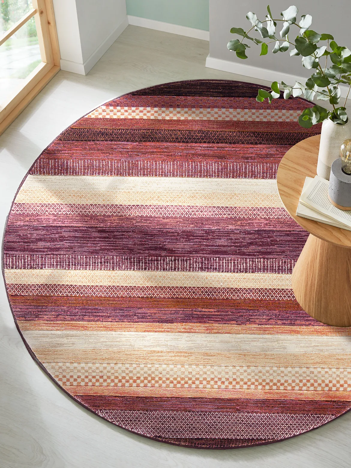 Maturin Moderner Teppich, Mauve