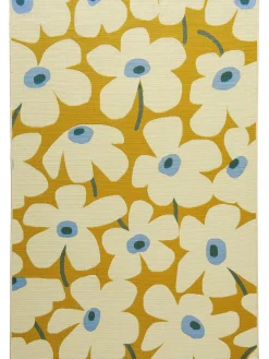 Maupiti Outdoor-Teppich, Natur/Gelb