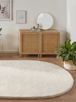 Mavora Woll-Teppich, Ivory