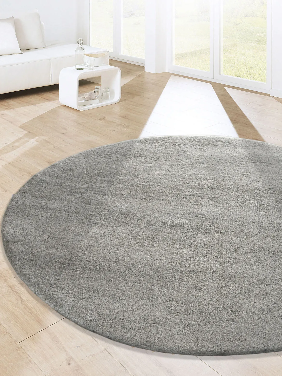 Mavora Woll-Teppich, Stone Grey