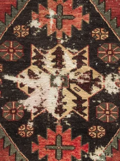 Mazlaghan Hamadan Vintage ca. 108 x 168 cm, Unikat / Einzelstück