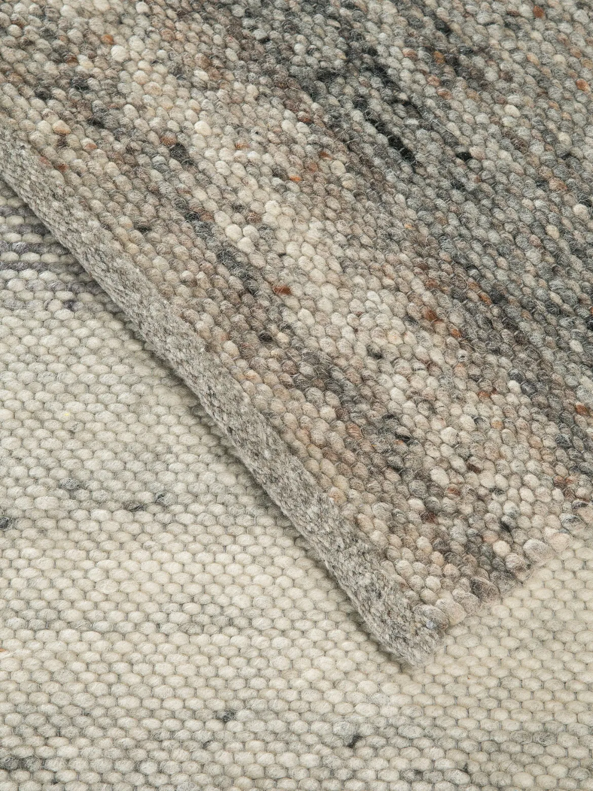 Mellerup Woll-Teppich, Multi-Grey
