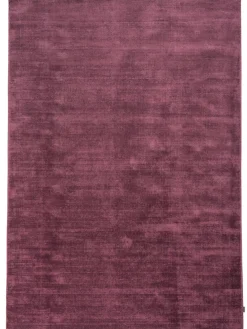 Miramar Viskose-Teppich, Aubergine