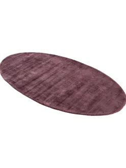 Miramar Viskose-Teppich, Aubergine