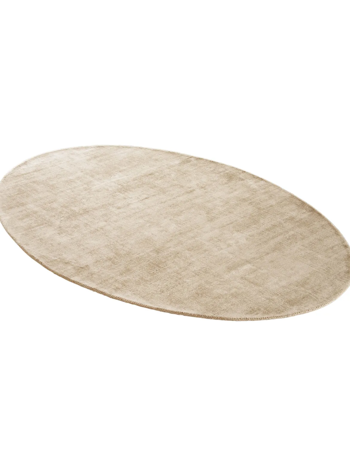 Miramar Viskose-Teppich, Creme