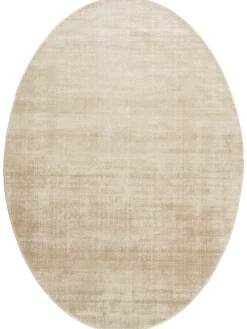 Miramar Viskose-Teppich, Creme