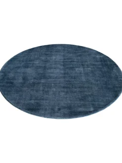 Miramar Viskose-Teppich, Indigoblau