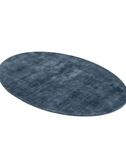 Miramar Viskose-Teppich, Indigoblau