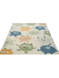 Monstana Kinder-Teppich, Creme