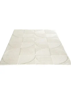 Montioni Woll-Teppich, Creme